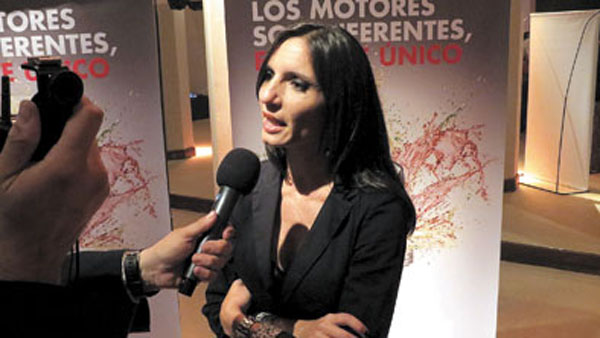 Cecilia Panetta, Gerente de Marketing para Shell Lubricantes Argentina, estuvo al frente de la presentación.
