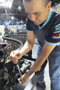Mantenimiento para correas de automóviles: