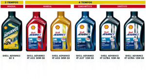 Lubricantes para motos, recomendaciones de Shell Advance