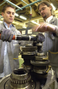Lubricación de engranajes automotrices