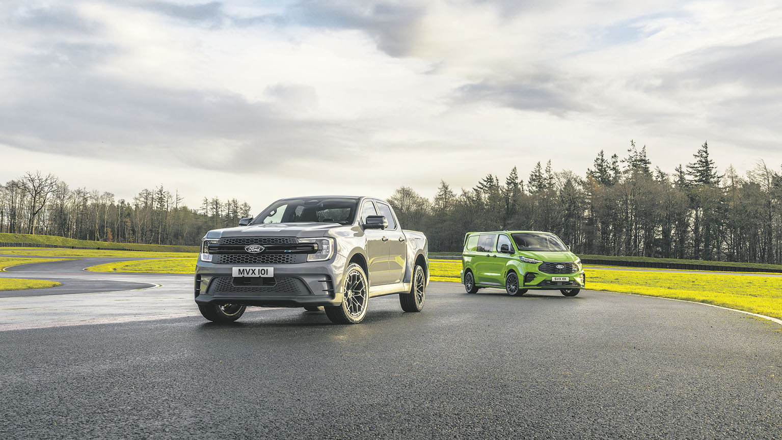 La división deportiva de Ford Europa desarrolló una pick-up inspirada en el mundo de la pista.